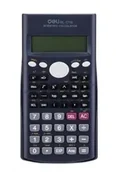 Kalkulatory - Deli Kalkulator naukowy 12-cyfrowy granat - miniaturka - grafika 1