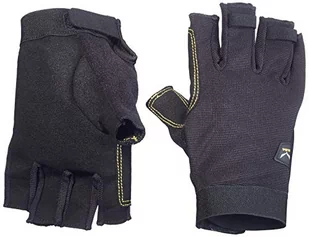 Salewa Rękawiczki unisex Via Ferrata Dst Gloves, czarne, L EU - Rękawiczki - miniaturka - grafika 1