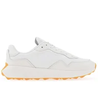 Buty sportowe męskie - Buty Tommy Hilfiger TJM Runner Mix Material EM0EM01259-YBL - białe - miniaturka - grafika 1