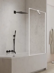 Parawan nawannowy New Trendy New Modus 50x150 uniwersalny biały EXK-2347 - Parawany nawannowe - miniaturka - grafika 1