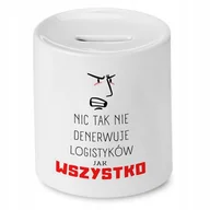 Skarbonki - Skarbonka Dla Okulistki na Urodziny na Prezent z Nadrukiem ze Zdjęciem + Opakowanie na prezent (wzór 03) - miniaturka - grafika 1