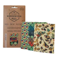 Torby i wózki na zakupy - MALU (woskowijki) Woskowijka Rozmiar M 3 Szt - Malu - miniaturka - grafika 1