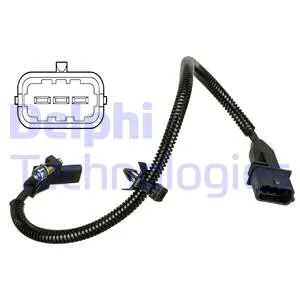 Generator impulsów, wał korbowy Delphi SS11321 - Akcesoria do układu elektrycznego - miniaturka - grafika 1