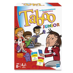 Hasbro PROMO Tabu Junior gra 1433 - Zabawki kreatywne - miniaturka - grafika 2