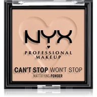Pudry do twarzy - NYX Professional Makeup Can’t Stop Won’t Stop Mattifying Powder Medium - miniaturka - grafika 1