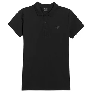 Koszulka damska 4F Polo Shirt F365 Rozmiar: XL / Kolor: czarny - Koszulki sportowe damskie - miniaturka - grafika 1