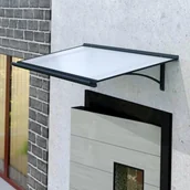 Daszki nad drzwi - LANITPLAST daszek nad drzwiam RUMBA 160/54 antracyt - miniaturka - grafika 1