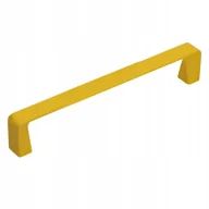 Zawiasy, okucia i inne akcesoria - Uchwyt meblowy Gamet UU52 żółty soft touch 160mm - miniaturka - grafika 1