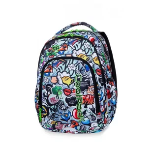 Strike Dwukomorowy plecak CoolPack S 19L, Graffiti - Plecaki - miniaturka - grafika 1