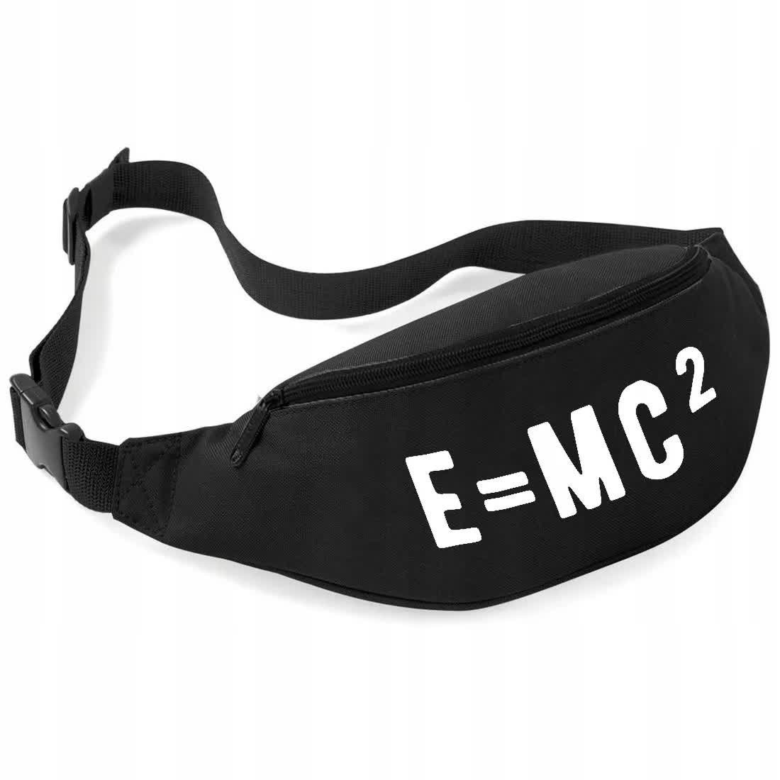 Nerka Saszetka E=MC2 FIZYKA Czarny Wzory