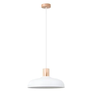 Lampa wisząca INDY biała SOLLUX LIGHTING - Lampy sufitowe - miniaturka - grafika 1