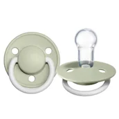 Smoczki uspokajające - BIBS DE LUX SAGE NIGHT ONE SIZE Smoczek uspokajający silikonowy 61947-uniw - miniaturka - grafika 1