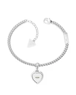 Bransoletki - Biżuteria GUESS JUBB01394JWRH. Bransoletka, Kolor szary. Kobieta. - miniaturka - grafika 1