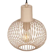 Lampy sufitowe - Zwisająca lampa jadalniana GILA 365700166 Trio druciak beżowy - miniaturka - grafika 1