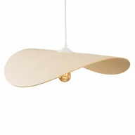 Lampy sufitowe - Lampa zwis kuchenna Pan P0585 Maxlight kapelusz parasol beżowa - miniaturka - grafika 1