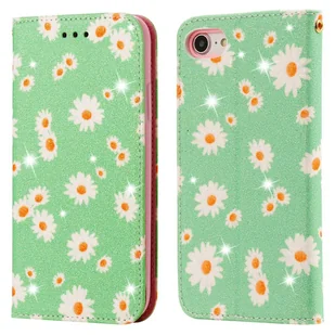 Etui König Design kompatybilne z Apple iPhone 7 / 8 / SE 2020 / 2022 Etui na telefon komórkowy ze skóry syntetycznej - Etui na telefon komórkowy zielone - Etui i futerały do telefonów - miniaturka - grafika 1