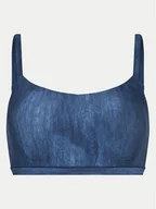 Koszulki sportowe damskie - Chantelle Biustonosz top Soft Stretch C11D20 Niebieski - miniaturka - grafika 1