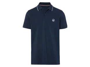 LIVERGY® T-shirt polo męski z bawełny (Granatowy, S (44/46)) - Koszulki męskie LIVERGY® T-shirt polo męski z bawełny (Granatowy, S (44/46)) - Koszulki męskie - miniaturka - grafika 1