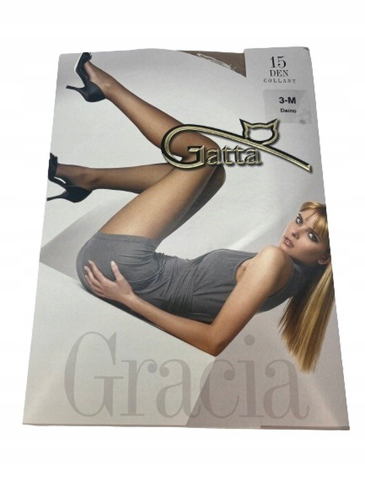 Rajstopy Gatta Gracia 15 DEN beżowe 3-pak