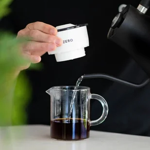 Zaparzacz Trinity Zero Coffee Press - Biały - Zaparzacze i kawiarki - miniaturka - grafika 6