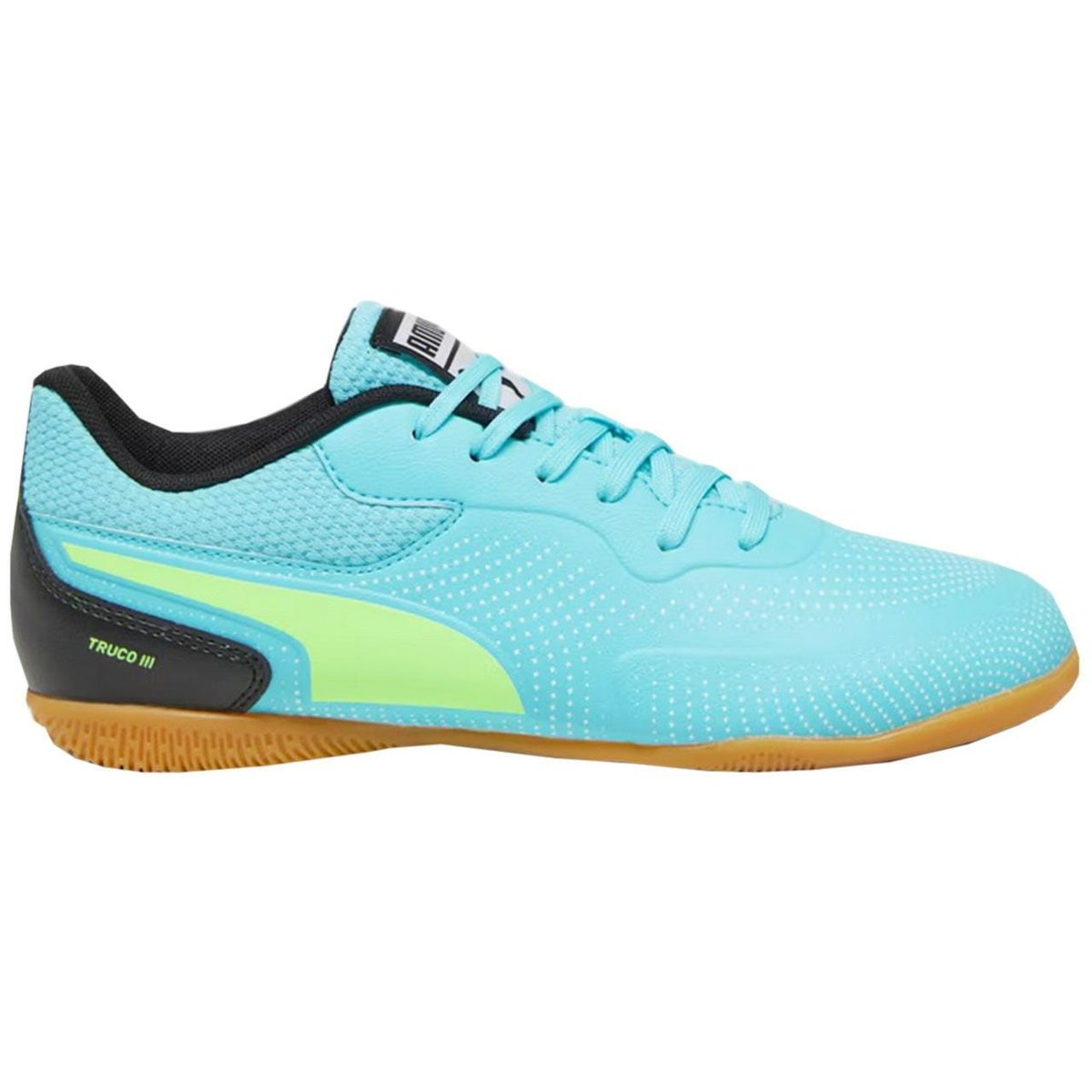 Buty piłkarskie dla dzieci Puma Truco III IT zielone 106935 08-38