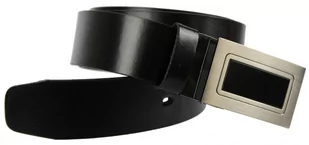 Pasek Skórzany Bez Klamry PolskaGalanteria (PL) Skóra Naturalna GŁADKI 35 mm Dla Klamry Typu BOLCZYK PBOL35/CZARNY - Paski - miniaturka - grafika 3