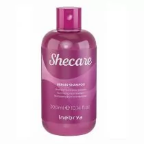 Inebrya Shecare Repair Shampoo rozświetlająco-naprawczy szampon do włosów zniszczonych zabiegami chemicznymi 300ml - Szampony do włosów - miniaturka - grafika 1