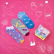 Skarpetki męskie - Banana Socks, Zestaw Stopek 'Vacation Set' - 42-46 - miniaturka - grafika 1