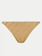 Stroje kąpielowe - MICHAEL Michael Kors Dół od bikini MM13095 Beżowy - miniaturka - grafika 1