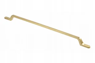 Uchwyt meblowy Gtv Flavio, C=320 mm, L=385 mm, złoty mosiądz - Meble modułowe i akcesoria - miniaturka - grafika 1