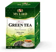 Herbata - Herbata Malwa zielona liściasta My Lord Green Tea 100g - miniaturka - grafika 1