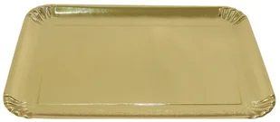 Taca podkład na ciasto złota 30 cm x 40 cm podkładka pod ciasto sztywny - Dodatki do ciast w proszku - miniaturka - grafika 1