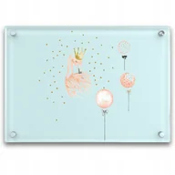 Naklejki na ścianę - Naklejki Na Ścianę Flaming Balony Szafę Meble Szybę Lustro Dla Dzieci Pokój - miniaturka - grafika 1
