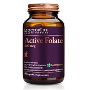 Suplementy naturalne - Doctor Life Doctor Life Active Folate aktywny kwas foliowy 800mcg suplement diety 90 kapsułek - miniaturka - grafika 1