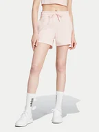 Spodenki damskie - adidas Szorty sportowe Essentials Small Logo JH3683 Różowy Loose Fit - miniaturka - grafika 1
