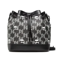Plecaki - Torebka Karl Lagerfeld - 225W3029  Black/Mult - KARL LAGERFELD - miniaturka - grafika 1
