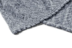 Koc 200 x 220 Mikrofibra Tłoczony Ardea Jodełka 13 - Koce - miniaturka - grafika 5