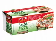 Sosy w słoikach - Mutti Salsa Pizza Aromatica - gotowy sos do pizzy z ziołami (2 x 210 g) - miniaturka - grafika 1