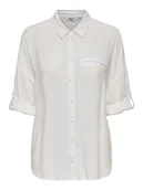 Koszule damskie - ONLY Koszula w kolorze białym - miniaturka - grafika 1