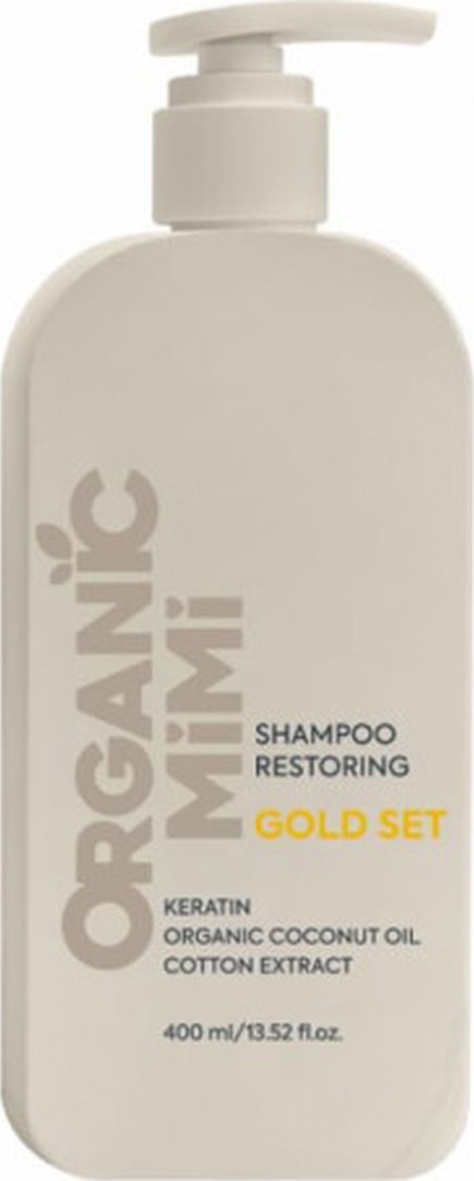 Organic Mimi Szampon regenerujący Gold Set 400ml