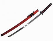 Miecze i maczety - Profesjonalny (dekoracyjny) Miecz Samurajski/Katana Sword RED + Pochwa. - miniaturka - grafika 1