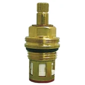 Łączniki, trójniki, kształtki - Głowica ceramiczna prawa ćwierć obrotowa 1/2" do baterii dwuuchwytowych Invena - miniaturka - grafika 1