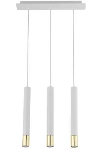Sigma Sopel Grand lampa wisząca 3-punktowa biała/złota 33388 - Lampy sufitowe - miniaturka - grafika 1
