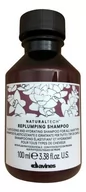 Szampony do włosów - Davines, Naturaltech replumping, Szampon do włosów cienkich, 100 ml - miniaturka - grafika 1