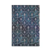 Notesy i bloczki - Paperblanks Blue Velvet Notes Blue Velvet Flexi Midi linia - miniaturka - grafika 1