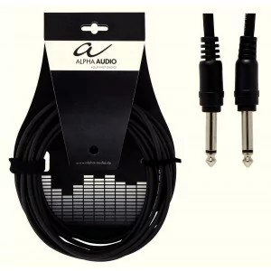 Kabel Alpha Audio Jack-Jack 6,3mm Mono 1,5m szt - Inne akcesoria gitarowe - miniaturka - grafika 1
