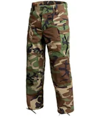 Odzież taktyczna i umundurowanie - Spodnie Helikon-Tex SFU NEXT Ripstop US woodland LONG - miniaturka - grafika 1