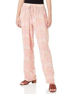 Sidona Damskie spodnie materiałowe 10230406, różowe, wielokolorowe, XXL, Różowy, wielokolorowy., XXL - Spodnie damskie - miniaturka - grafika 1