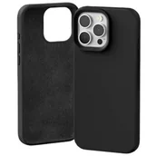 Etui i futerały do telefonów - Etui MERCURY Silicone do Apple iPhone 16 Pro Max Czarny - miniaturka - grafika 1