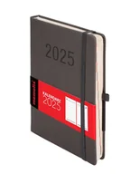 Kalendarze - Antra, kalendarz 2025 memofix a5 dns grafitowy - miniaturka - grafika 1